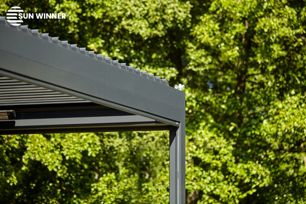 Pergola tarasowa lamelowa WIN CLIMATIC S400 - 544 - LOGO