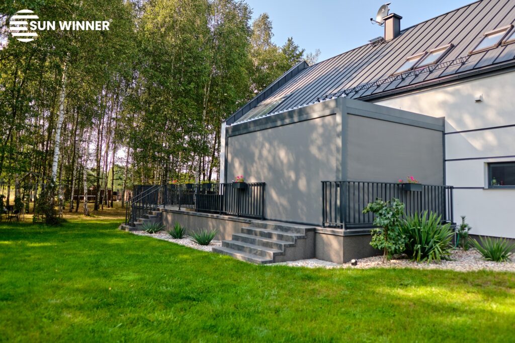 Pergola tarasowa lamelowa WIN CLIMATIC S500 - 24 - LOGO