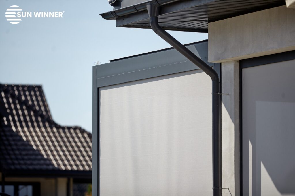 Pergola tarasowa lamelowa WIN CLIMATIC S500 - 322 - LOGO