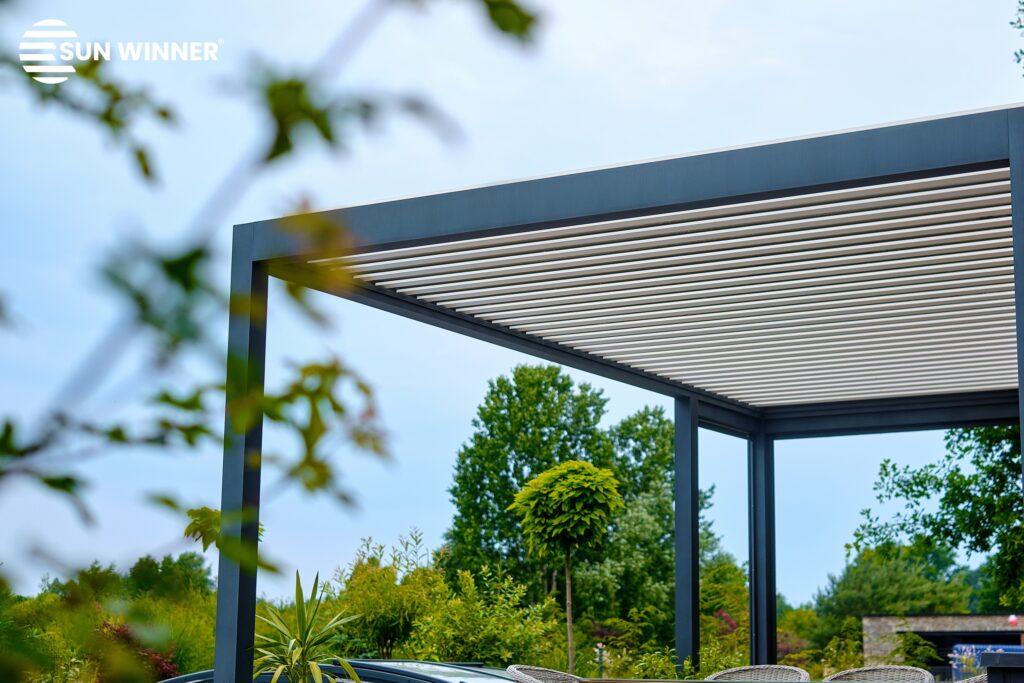 Pergola tarasowa lamelowa WIN CLIMATIC S500 - 43 - LOGO