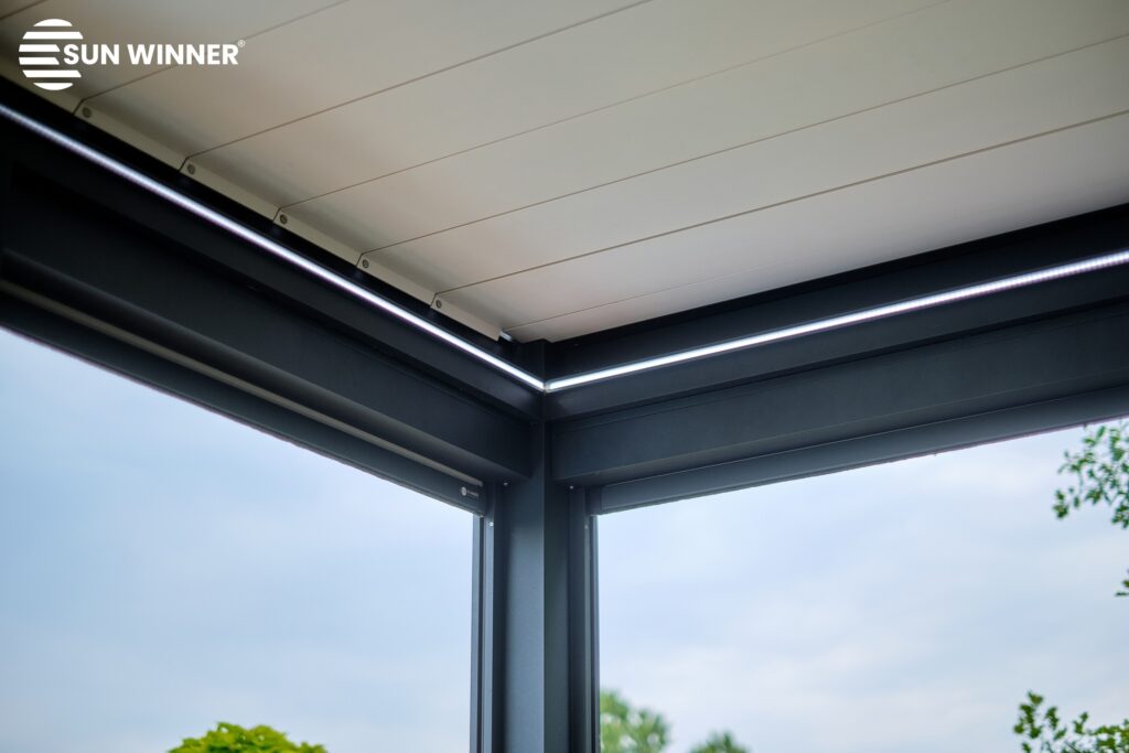 Pergola tarasowa lamelowa WIN CLIMATIC S500 - 53 - LOGO