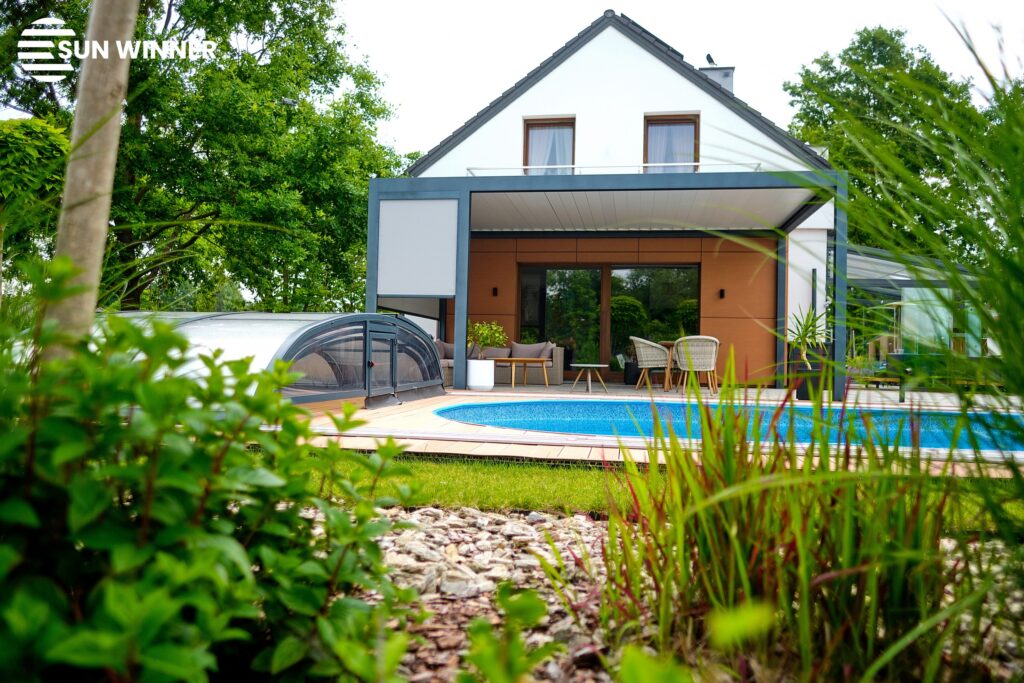 Pergola tarasowa lamelowa WIN CLIMATIC S500 - 57 - LOGO