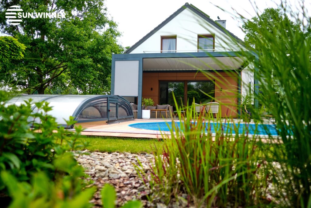 Pergola tarasowa lamelowa WIN CLIMATIC S500 - 58 - LOGO