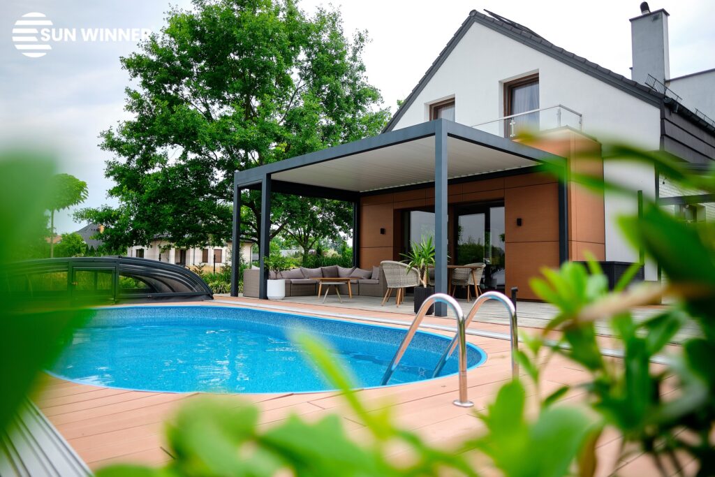 Pergola tarasowa lamelowa WIN CLIMATIC S500 - 61 - LOGO